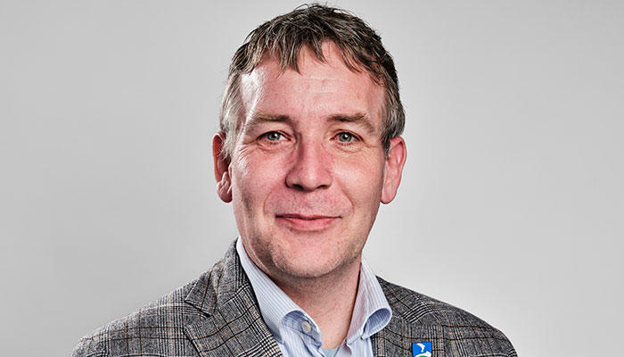 Portrætfoto af Jens Jensen